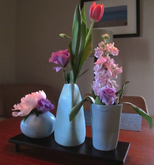 Vases | Vases & Vessels by Lynne Tan. Item composed of ceramic