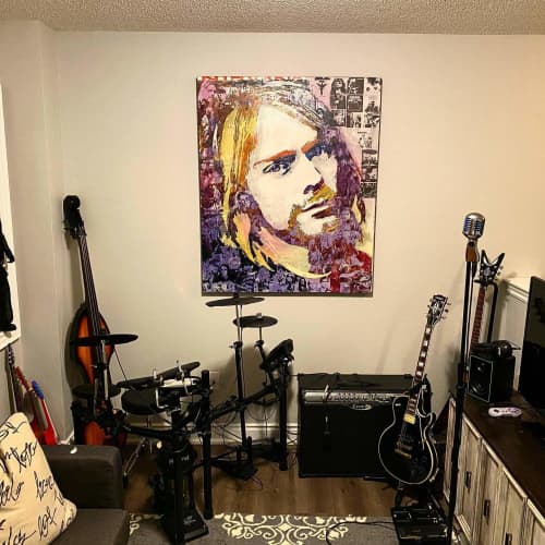 Kurt Cobain | Paintings by PIETRO ADAMO
