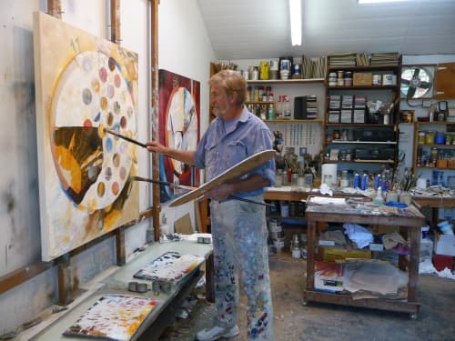 A Blessed Unrest | Mixed Media by Gerald Huth Fine Art | Kaiser Permanente Medical Offices in Santa Rosa. Item made of synthetic