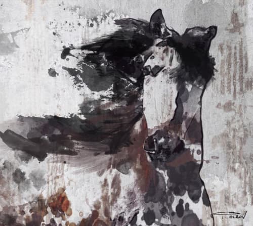 Gorgeous Emaus | Oil And Acrylic Painting in Paintings by Irena Orlov. Item composed of canvas and synthetic