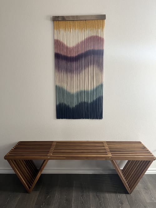 Grooves II | Macrame Wall Hanging in Wall Hangings by Jay Durán @ J. Durán Art + Home. Item compatible with boho and contemporary style