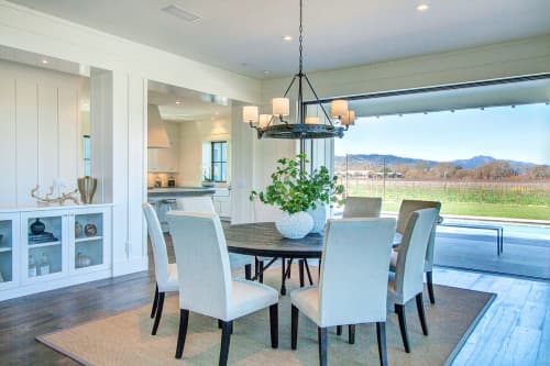 Agri Chandelier | Chandeliers by Jim Misner Light Designs | Big Ranch in Yountville