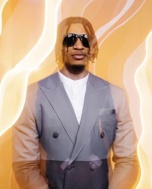 NFL Super Bowl Honors Awards 2023 Set Build | Public Art by Blaise Danio | Phoenix Convention Center in Phoenix. Item made of birch wood & synthetic compatible with minimalism and contemporary style