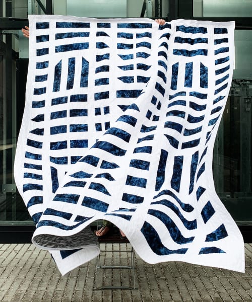 Today Tomorrow quilt | Linens & Bedding by Nancy Purvis. Item made of fabric