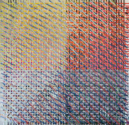 Simplexity #2 | Collage in Paintings by Paola Bazz. Item made of paper works with minimalism & contemporary style