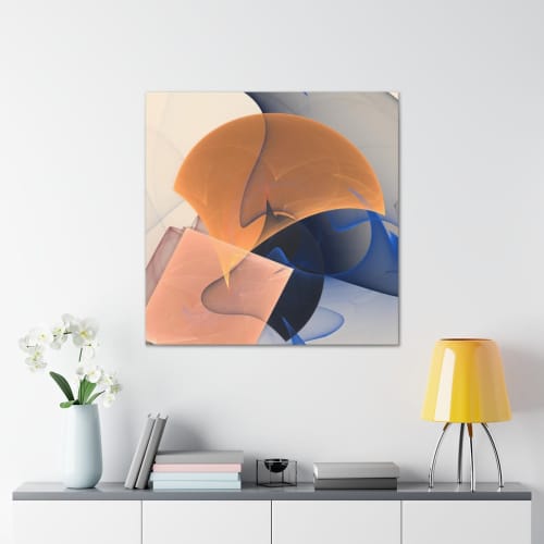 Cubic 15661 | Prints by Rica Belna. Item made of canvas