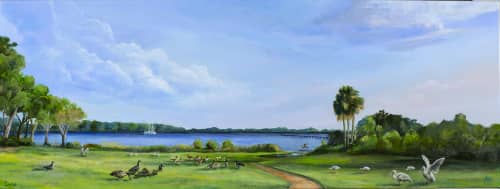 Ortega River | Oil And Acrylic Painting in Paintings by Keith Doles