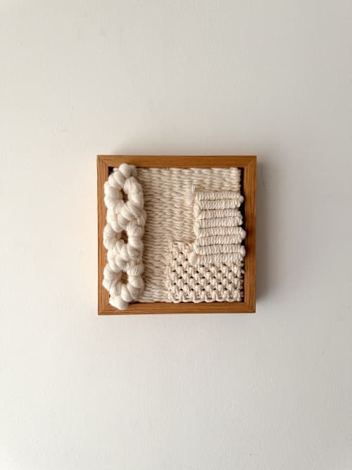 Frame V | Macrame Wall Hanging in Wall Hangings by Ana Salazar Atelier