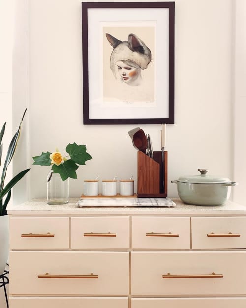 From the Menagerie Fine Art Prints | Prints by Kareena Zerefos. Item composed of paper