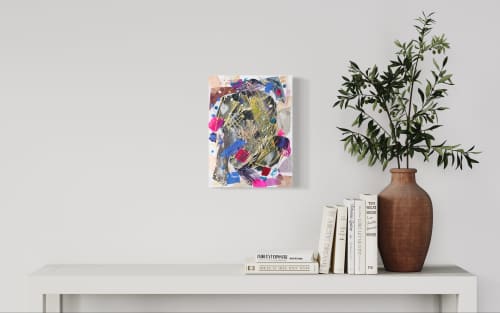 Beauty In A Mess | Mixed Media by NAMYOONSOO ART. Item composed of canvas
