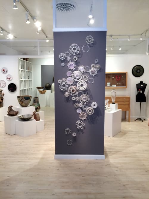 Tolbachik’s Cup Coral | Sculptures by Leisa Rich | The Signature Shop & Gallery in Atlanta. Item composed of fabric & synthetic