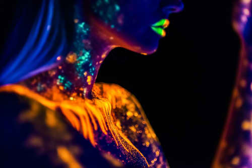 Black Light 62 | Prints by Burak Bulut YILDIRIM. Item made of paper