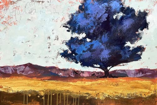 Silence Speaks | Mixed Media by Shelli Walters Studio. Item compatible with contemporary style