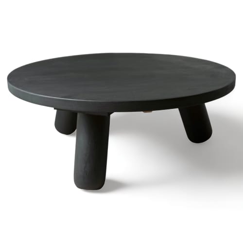 Round Splayed Leg Coffee table | Tables by Crafted Glory. Item composed of wood
