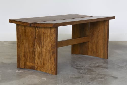 Teak shower bench | Benches & Ottomans by LIRIO Design House. Item made of wood works with contemporary & japandi style