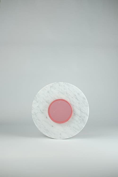 CONVERSAZIONE - Rosso | Vessels & Containers by gumdesign. Item composed of marble in contemporary style