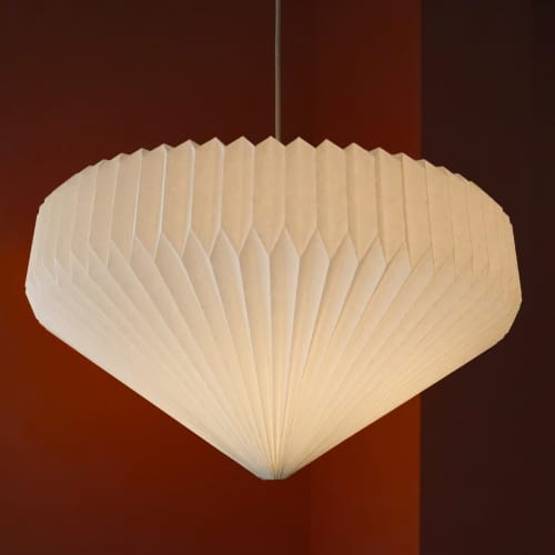 Lamp N°302 XL | Pendants by Laboratoire Textile. Item made of fabric compatible with minimalism and contemporary style