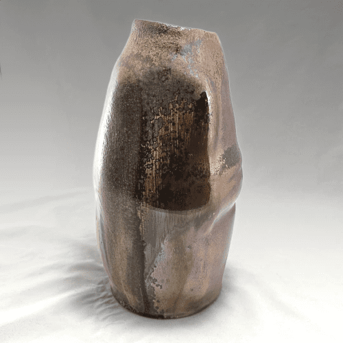 Altered Vessel 4025274.13 | Vases & Vessels by Rock Pond Pottery. Item made of stoneware works with mid century modern style
