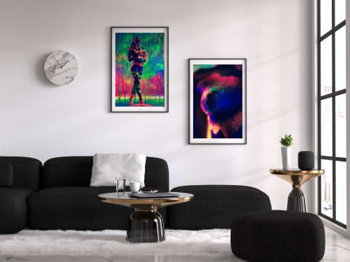 Black Light 42 | Prints by Burak Bulut YILDIRIM. Item made of paper