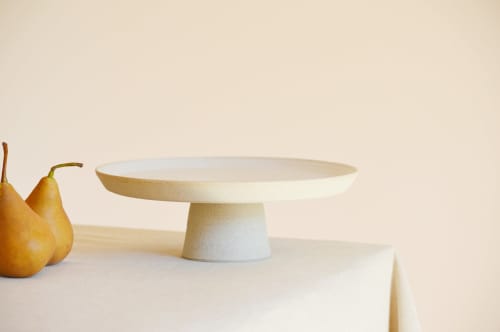 Cake Stand – Made To Order | Serving Stand in Serveware by Elizabeth Bell Ceramics. Item composed of ceramic