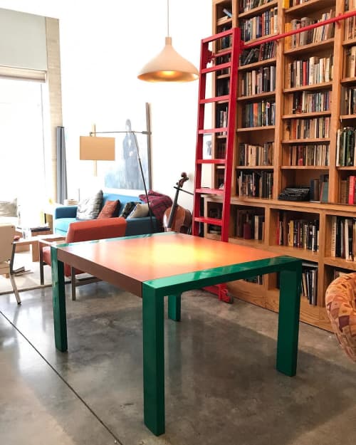 Custom Table | Desk in Tables by Raleigh Slabs. Item made of wood with steel