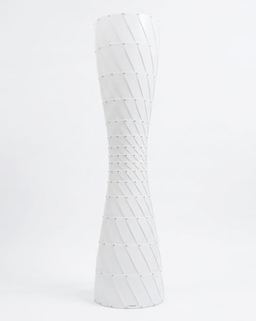 Wave Floor Light 160 | Floor Lamp in Lamps by ADAMLAMP. Item made of steel & synthetic compatible with minimalism style