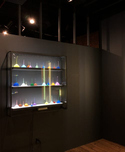 Little Oil Vitrine 2 | Sculptures by Katherine Jackson | ODETTA in New York