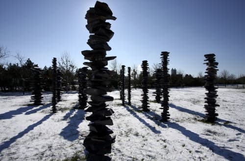 Gathering | Public Sculptures by Naja Utzon Popov. Item composed of stone
