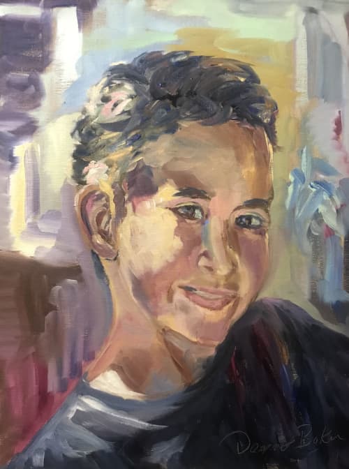 Portrait of Andrew | Paintings by d k baker
