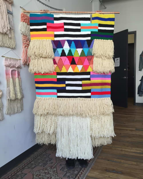 Harlequin | Tapestry in Wall Hangings by Maryanne Moodie. Item made of cotton