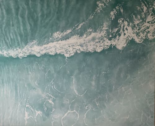 The Dance | Oil And Acrylic Painting in Paintings by Amanda Szopinski. Item made of canvas with synthetic