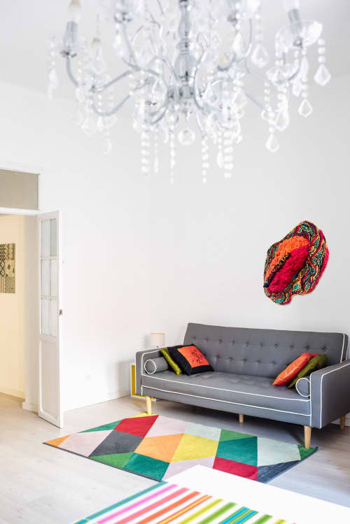 Jacob Kline: Honey To Hummingbirds | Wall Sculpture in Wall Hangings by Leisa Rich. Item made of synthetic works with eclectic & maximalism style