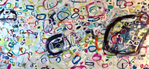 Life 🔴 | Oil And Acrylic Painting in Paintings by Darlene Watson Abstract Artist