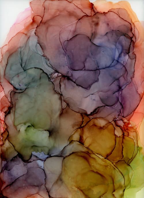 endless possibilities  | abstract original art | Watercolor Painting in Paintings by Megan Spindler. Item composed of paper