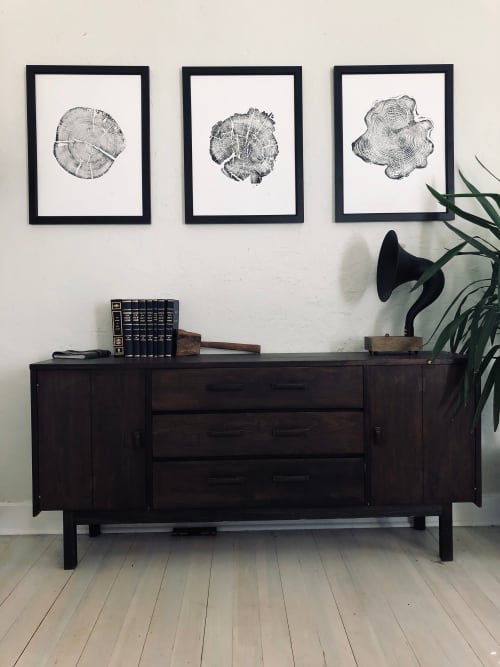 Triptych Alaska, Yellowstone, and the Grand Tetons | Prints by Erik Linton. Item made of paper