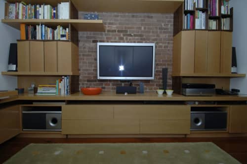 Residential Library | Book Case in Storage by Brian Cullen Furniture. Item composed of walnut