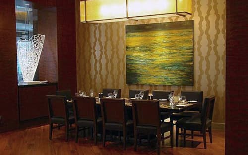 Tania Dibbs | Oil And Acrylic Painting in Paintings by Tania Dibbs | Four Seasons Hotel Denver in Denver. Item made of canvas & synthetic