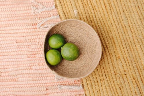 Coiled Rope Bowl | Dinnerware by MOkun. Item composed of fiber