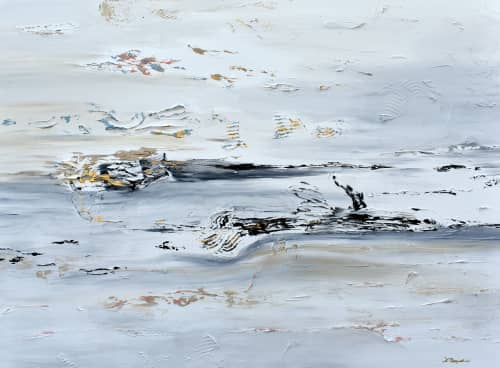 The Beginning | Oil And Acrylic Painting in Paintings by DANIELA PASQUALINI | Magnolia Hotel in Houston. Item made of canvas