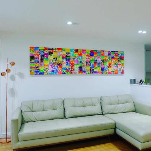 'Flux' painting | Oil And Acrylic Painting in Paintings by Colin McCallum. Item composed of canvas