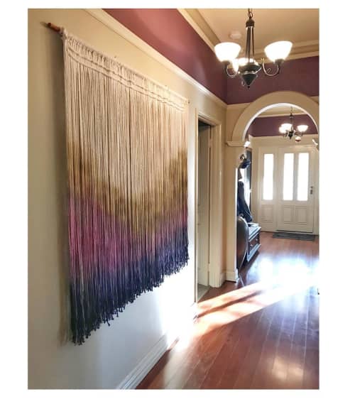 Wall Hanging | Macrame Wall Hanging in Wall Hangings by Creating Knots by Mandy Chapman. Item made of cotton with fiber