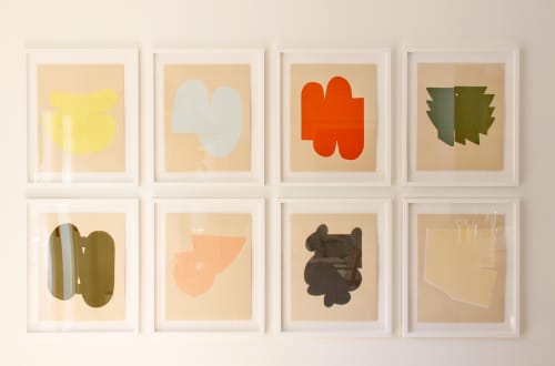 Alyson Fox “Shapes” | Prints by Print Club Ltd.. Item composed of paper