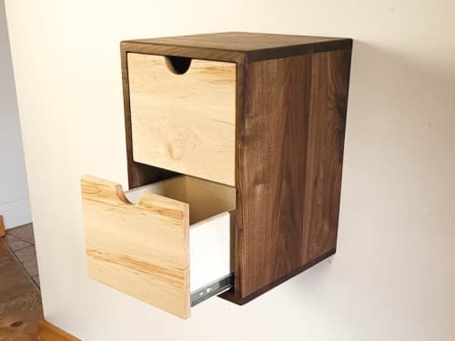 X-File | Floating Table in Tables by Curly Woods. Item made of oak wood works with modern style