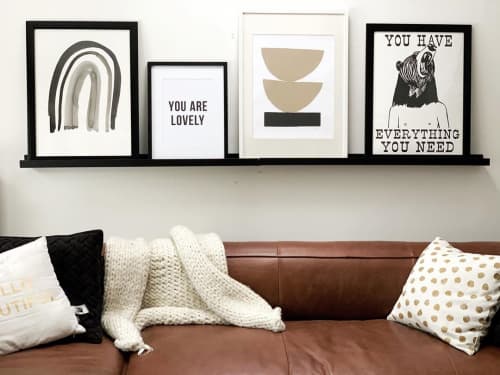 Art Prints | Prints by Swell Made Co. | Leisse Wilcox's Home in Cobourg. Item made of paper