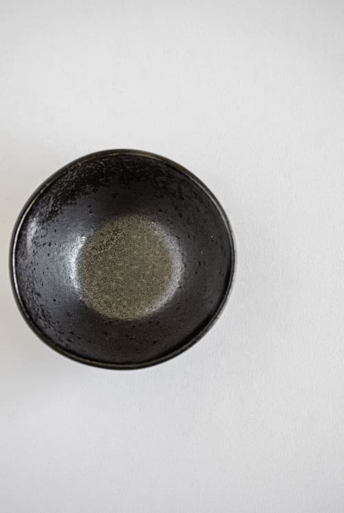 Black Stoneware Mini Bowl | Dinnerware by Creating Comfort Lab. Item composed of stoneware