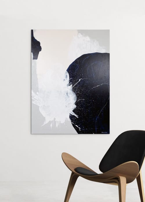 We Talked All Night | Oil And Acrylic Painting in Paintings by Paige Ring | Arta Gallery in Toronto. Item made of canvas