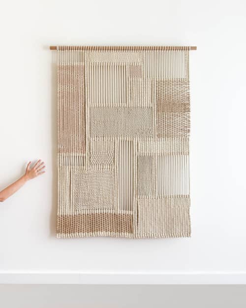 Vitrum 82 | Macrame Wall Hanging in Wall Hangings by Tamar Samplonius
