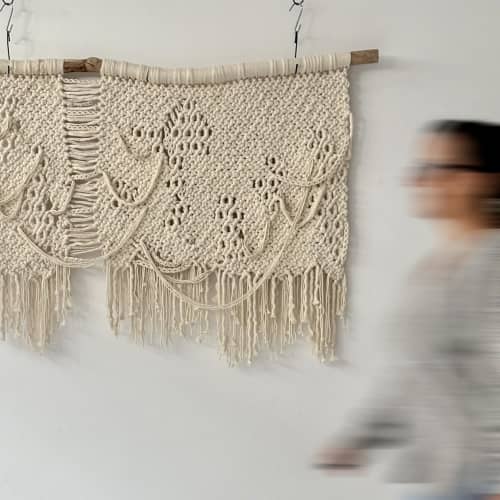 Hope 003 | Macrame Wall Hanging in Wall Hangings by Ana Salazar Atelier