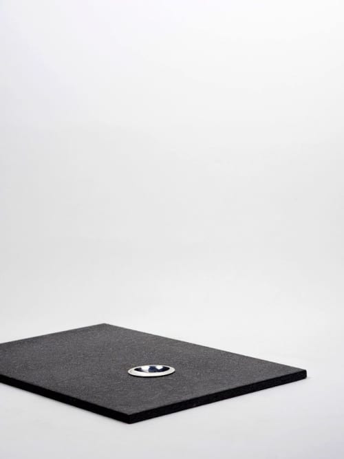 Notte - piccolo | Decorative Tray in Decorative Objects by gumdesign. Item composed of aluminum and stone in contemporary style