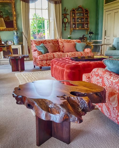 Live-Edge Coffee Tables | Tables by Handmade in Brighton. Item composed of wood